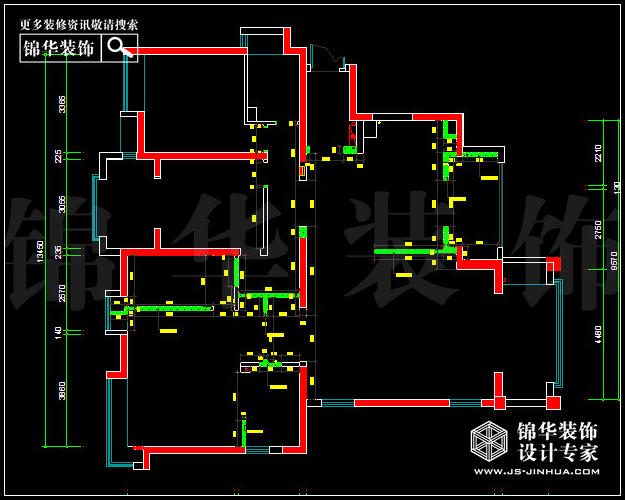 中海鳳凰熙岸C4戶型183平米 戶型