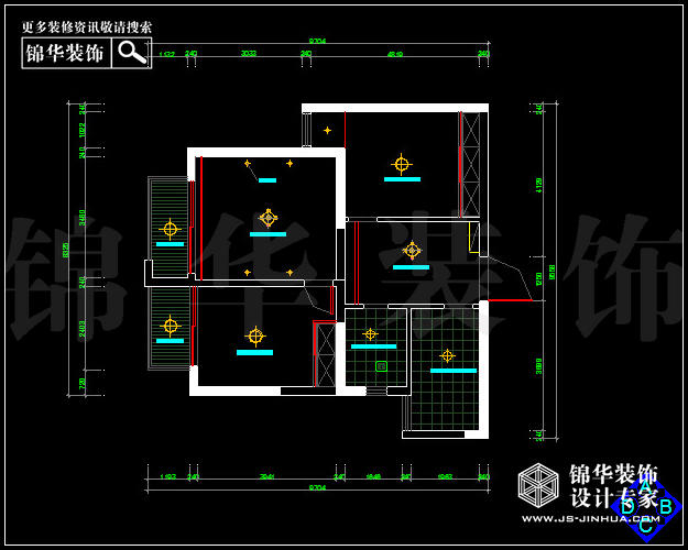 天鳳國際廣場(chǎng)B4戶型76平米  戶型